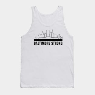 Baltimore Strong - Francis Scott Key Bridge Tank Top